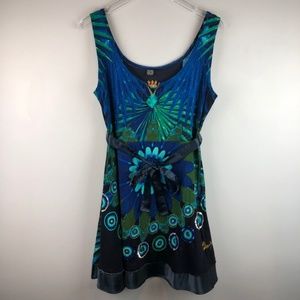 Desigual sleeveless dress Sz XL